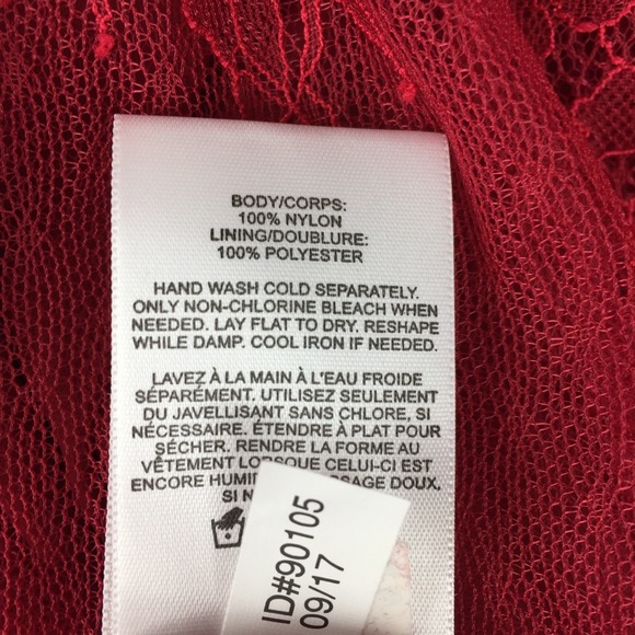 Express Lace Long Sleeve Fit & Flare Skater Dress - Picture 7 of 8